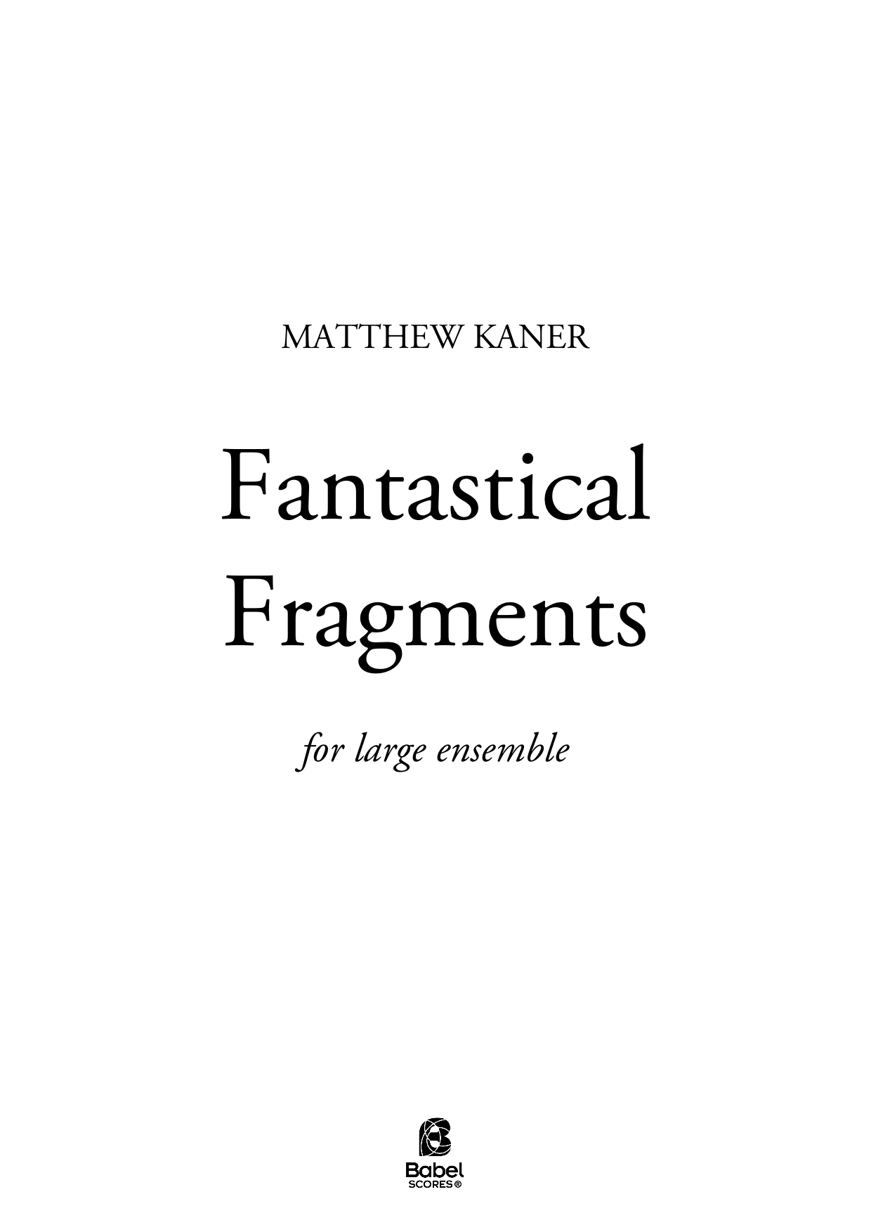 Fantastical Fragments A4 z 2 1 21
